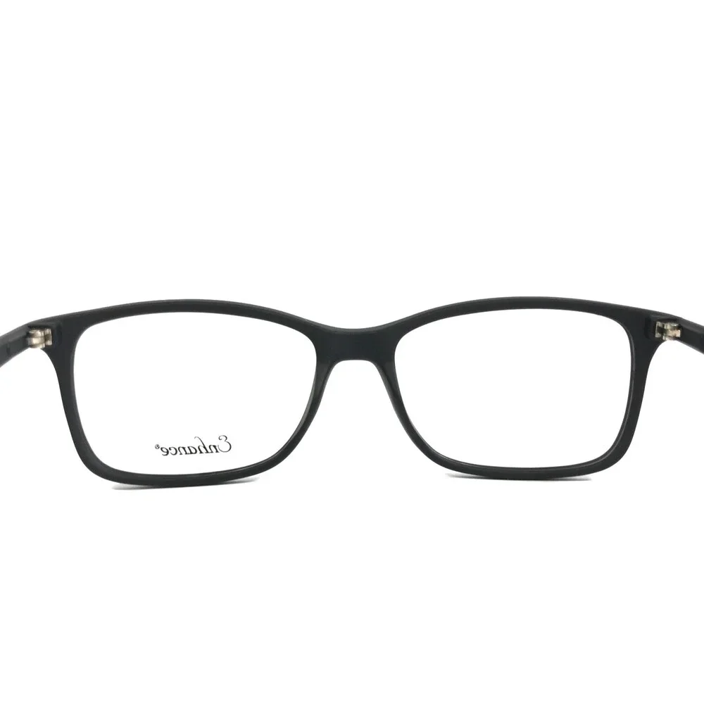 Enhance Eyeglasses Frames 4200 MATT BLACK Matte Black Rectangle 56-17-145